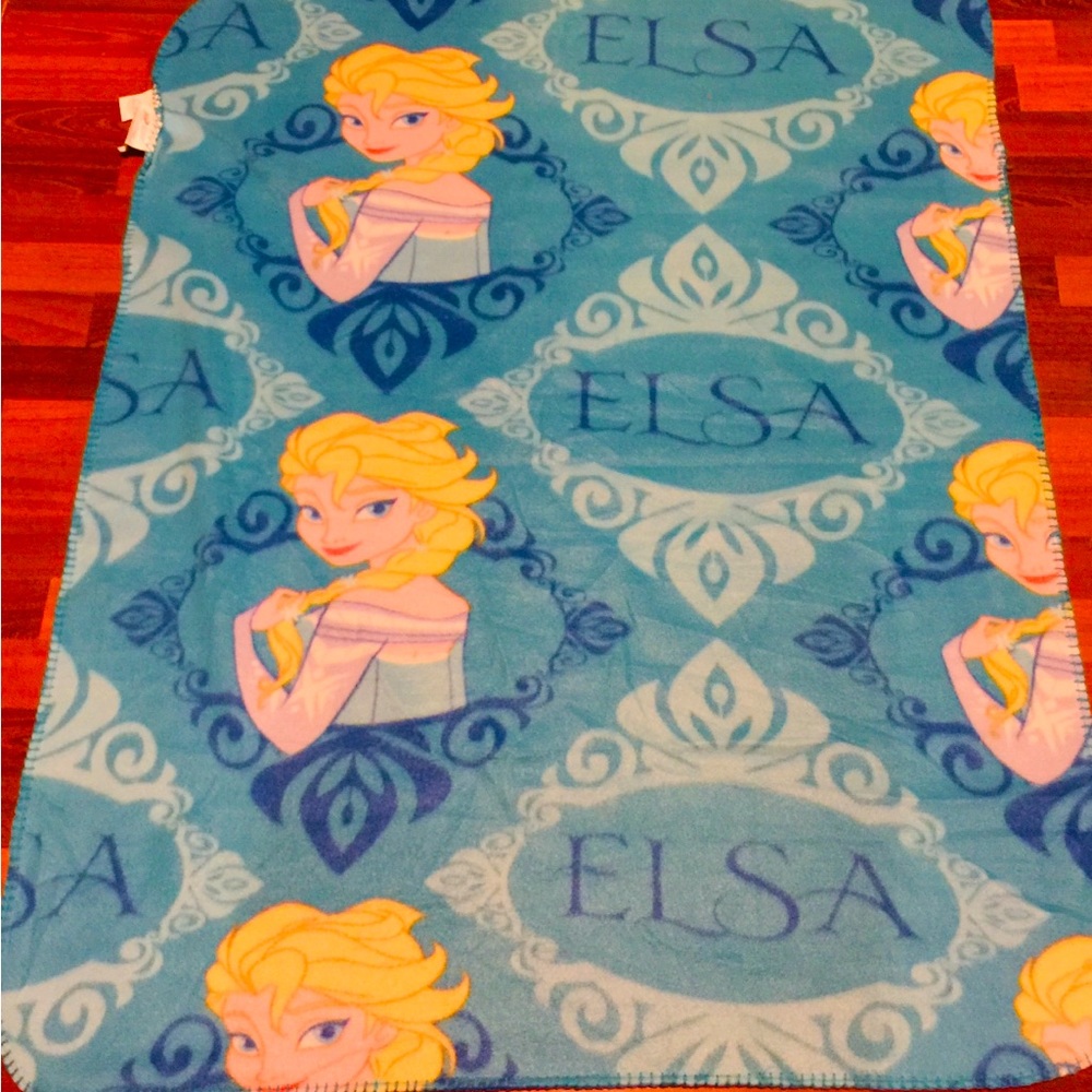Disney Frozen Elsa Fleece Throw Blanket Toddler